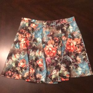 Floral skirt